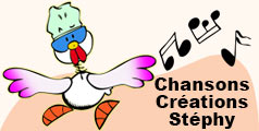 Chansons pour enfants créées par Stéphy.